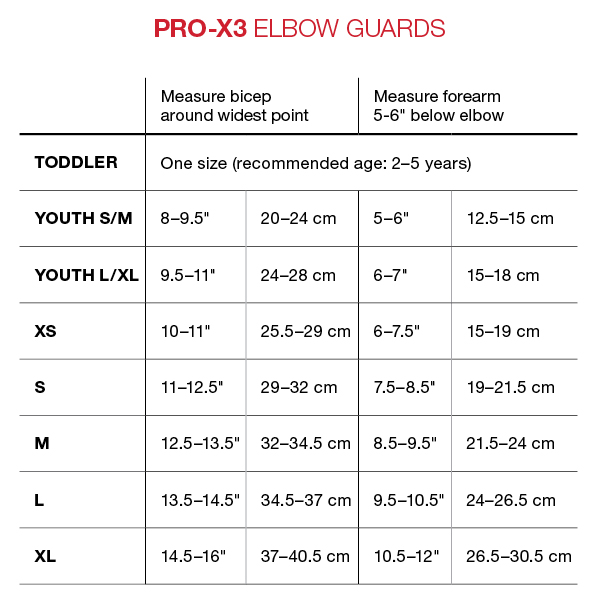 G-Form Pro-X3 Elbow Guards - S