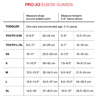 G-Form Pro-X3 Elbow Guards - S